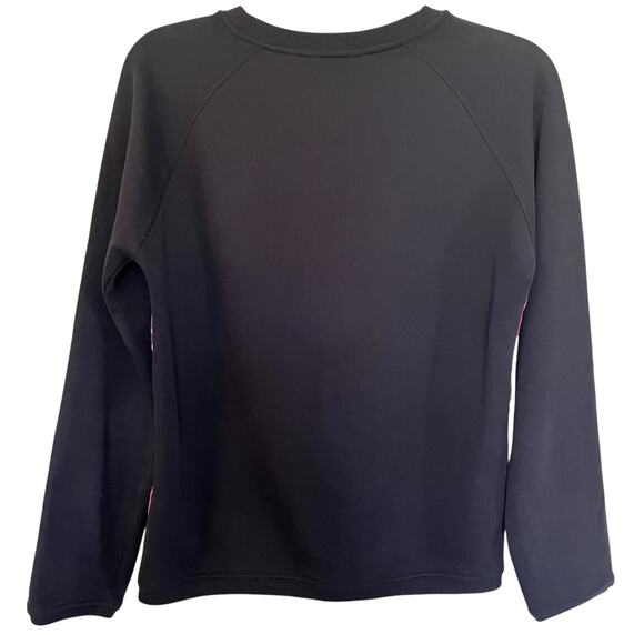 Ted Baker London Lanie Cascading Flora Floral Print Black Crewneck Sweatshirt XS - Picture 6 of 10